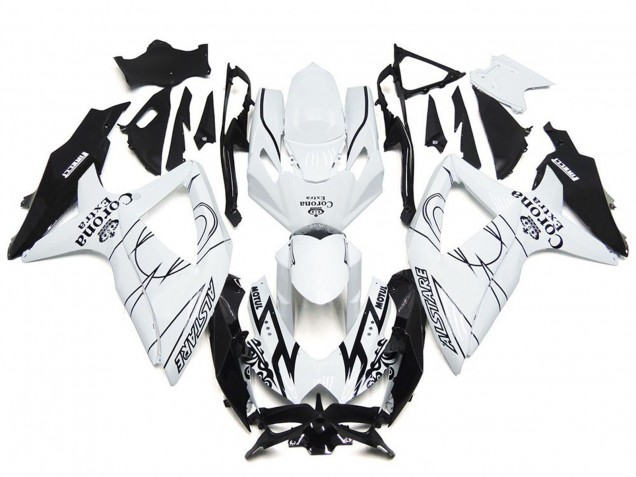 2008-2010 Personnalisé Corona Spécial Avec Blanc Suzuki GSXR 600-750 Carénage Moto 2008-2010 Personnalisé Corona Spécial Avec Blanc Suzuki GSXR 600-750 Carénage Moto