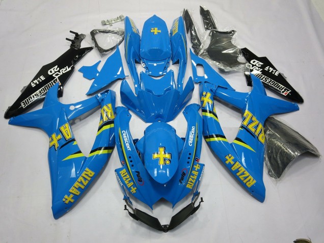 2008-2010 Rizla Suzuki GSXR 600-750 Carénage Moto 2008-2010 Rizla Suzuki GSXR 600-750 Carénage Moto
