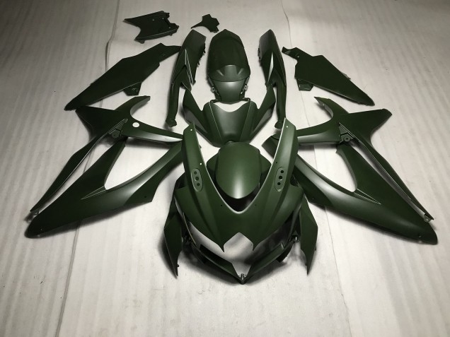 2008-2010 Vert Mat Suzuki GSXR 600-750 Carénage Moto 2008-2010 Vert Mat Suzuki GSXR 600-750 Carénage Moto