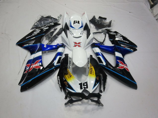 2008-2010 X Suzuki GSXR 600-750 Carénage Moto 2008-2010 X Suzuki GSXR 600-750 Carénage Moto