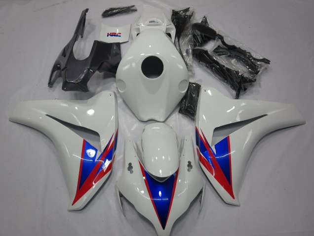 2008-2011 Blanc Bleu Rouge Honda CBR1000RR Carénage Moto