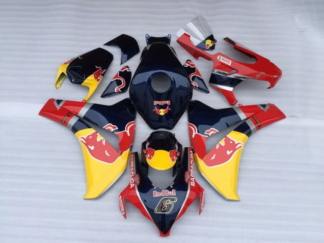 2008-2011 Bleu Rouge Taureau Honda CBR1000RR Carénage Moto 2008-2011 Bleu Rouge Taureau Honda CBR1000RR Carénage Moto