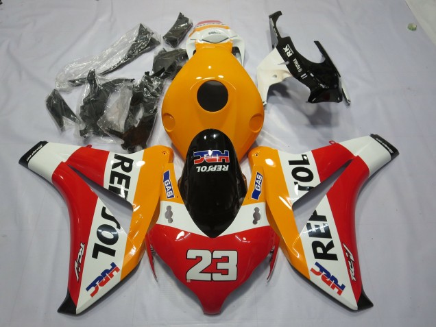 2008-2011 Hors Orange Repsol Honda CBR1000RR Carénage Moto