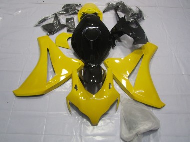 2008-2011 Jaune Clair & Noir Honda CBR1000RR Carénage Moto