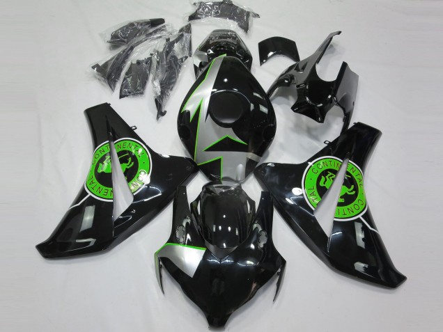 2008-2011 Noir Brillant & Vert Honda CBR1000RR Carénage Moto 2008-2011 Noir Brillant & Vert Honda CBR1000RR Carénage Moto