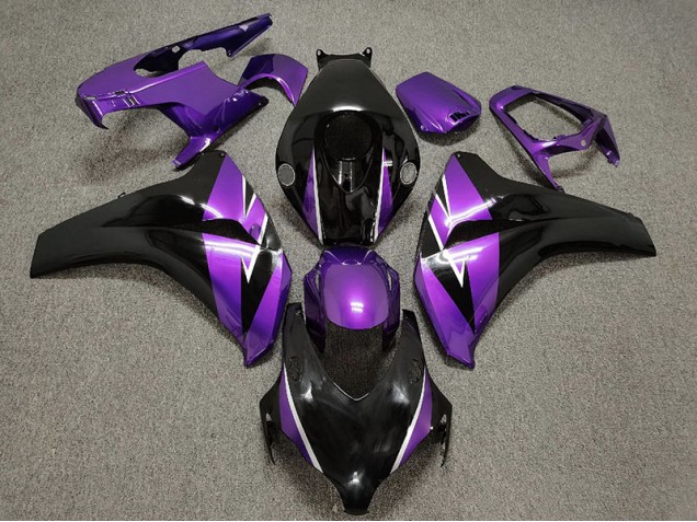 2008-2011 Violet & Noir Honda CBR1000RR Carénage Moto 2008-2011 Violet & Noir Honda CBR1000RR Carénage Moto