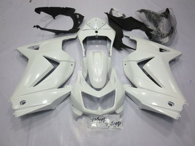 2008-2012 Blanc Brillant Kawasaki Ninja 250 Carénage Moto
