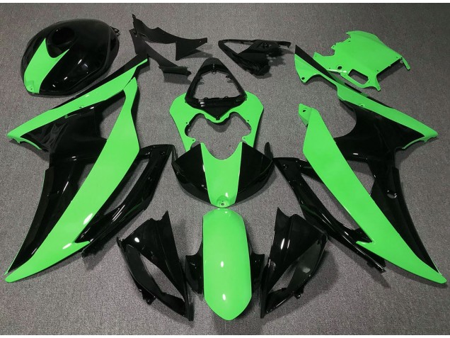 2008-2016 Alta Visibilità Verde Yamaha R6 Carénage Moto 2008-2016 Alta Visibilità Verde Yamaha R6 Carénage Moto