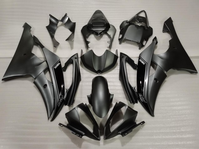 2008-2016 Double Noir Yamaha R6 Carénage Moto 2008-2016 Double Noir Yamaha R6 Carénage Moto