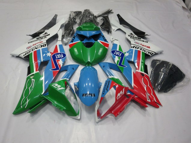 2008-2016 Dunlop Conception Yamaha R6 Carénage Moto