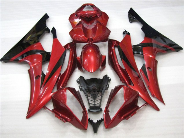2008-2016 Marron Noir Yamaha R6 Carénage Moto