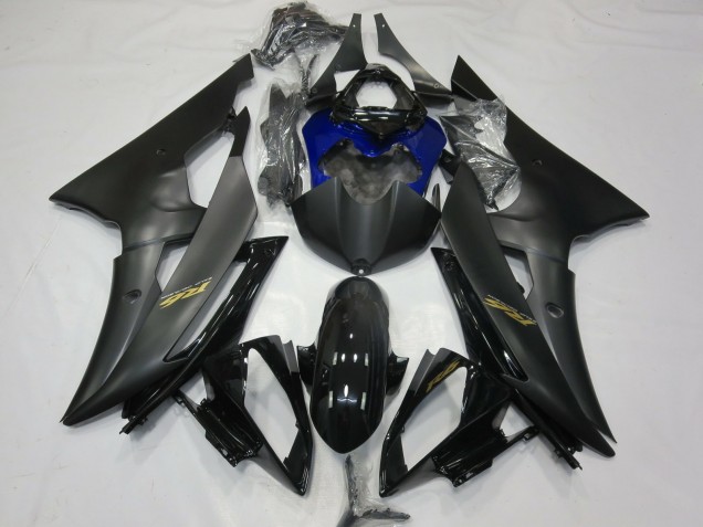 2008-2016 Mat & Bleu Yamaha R6 Carénage Moto 2008-2016 Mat & Bleu Yamaha R6 Carénage Moto