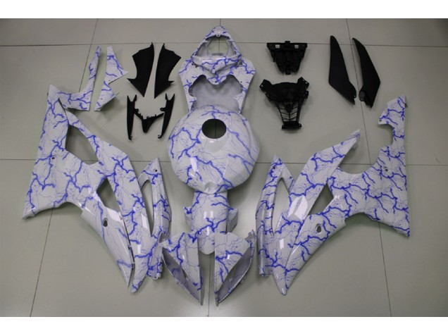 2008-2016 Éclairage Bleu Yamaha R6 Carénage Moto 2008-2016 Éclairage Bleu Yamaha R6 Carénage Moto