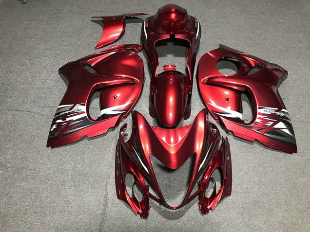 2008-2020 Rouge Vif Suzuki GSXR 1300 Carénage Moto 2008-2020 Rouge Vif Suzuki GSXR 1300 Carénage Moto