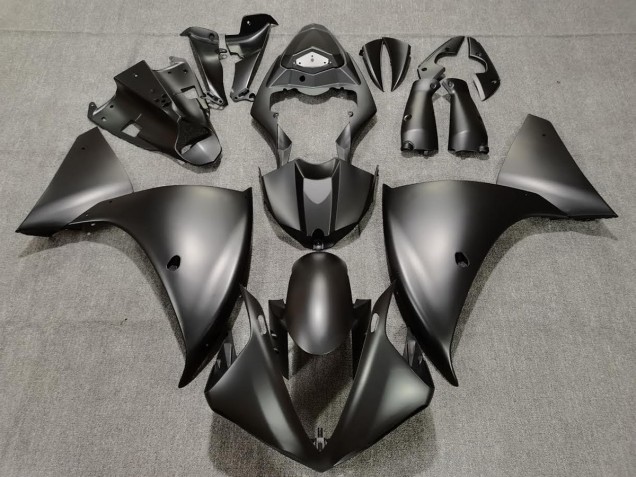 2009-2011 Noir Mat Complet Yamaha R1 Carénage Moto 2009-2011 Noir Mat Complet Yamaha R1 Carénage Moto
