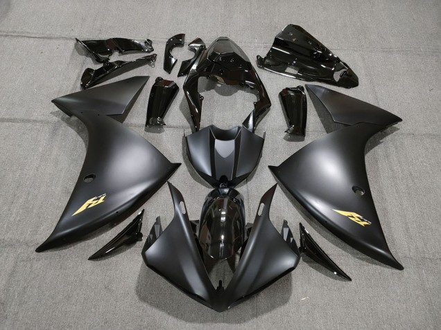 2009-2011 Noir & Or Yamaha R1 Carénage Moto 2009-2011 Noir & Or Yamaha R1 Carénage Moto