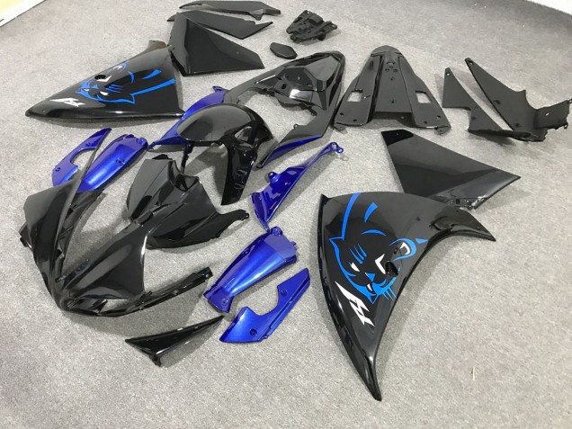 2009-2011 Panthère Bleue Yamaha R1 Carénage Moto