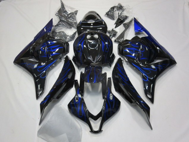 2009-2012 Flamme Bleue Honda CBR600RR Carénage Moto 2009-2012 Flamme Bleue Honda CBR600RR Carénage Moto