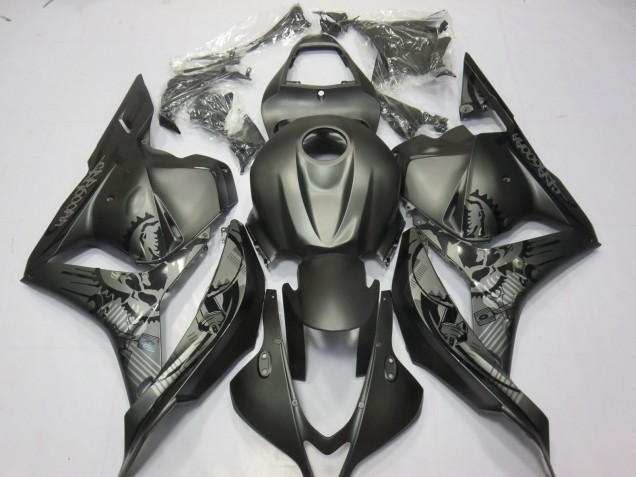 2009-2012 Gris Mat Honda CBR600RR Carénage Moto