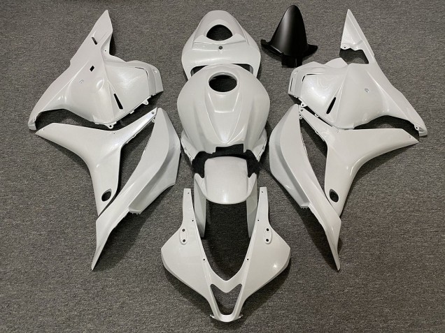 2009-2012 Perle Blanche Honda CBR600RR Carénage Moto 2009-2012 Perle Blanche Honda CBR600RR Carénage Moto