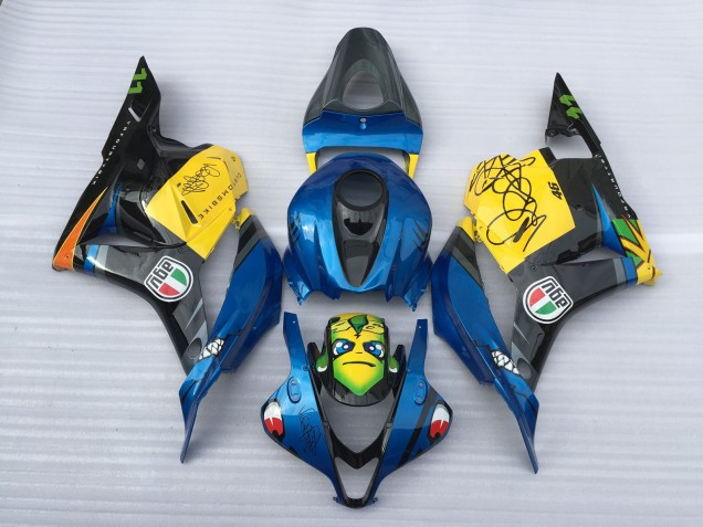 2009-2012 Requin Bleu Honda CBR600RR Carénage Moto 2009-2012 Requin Bleu Honda CBR600RR Carénage Moto