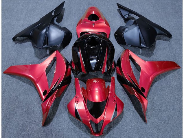 2009-2012 Rouge Bonbon Honda CBR600RR Carénage Moto