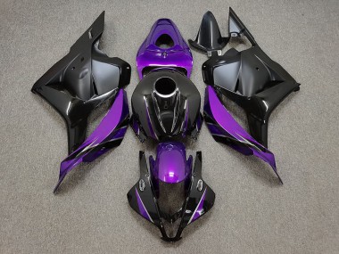 2009-2012 Violet Brillant & Noir Honda CBR600RR Carénage Moto