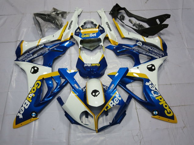2009-2014 Alien Bleu & Blanc BMW S1000RR Carénage Moto