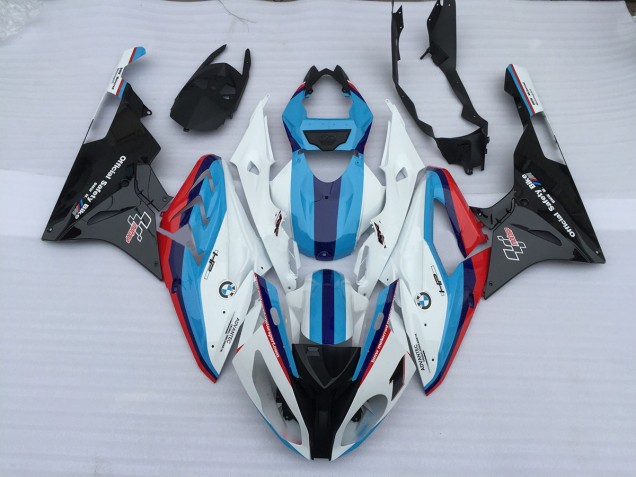 2009-2014 Alien Bleu & Blanc BMW S1000RR Carénage Moto