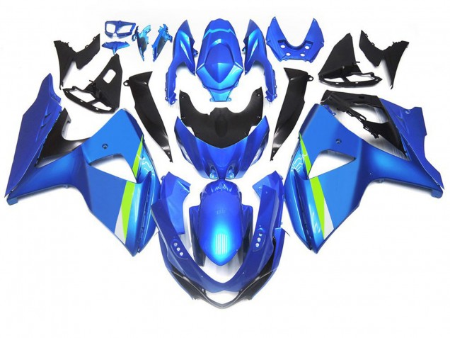 2009-2016 Bleu Mat Suzuki GSXR 1000 Carénage Moto 2009-2016 Bleu Mat Suzuki GSXR 1000 Carénage Moto
