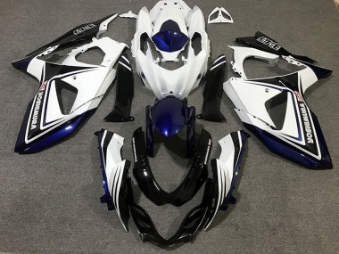 2009-2016 Bleu Noir & Blanc Suzuki GSXR 1000 Carénage Moto