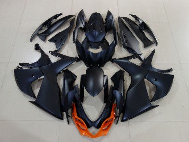 2009-2016 Mat & Orange Suzuki GSXR 1000 Carénage Moto