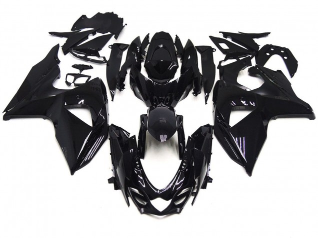 2009-2016 Style Noir Brillant Suzuki GSXR 1000 Carénage Moto 2009-2016 Style Noir Brillant Suzuki GSXR 1000 Carénage Moto