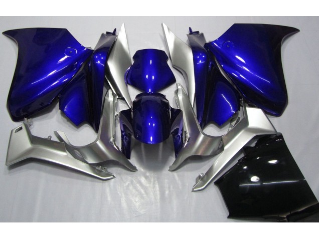 2010-2013 Bleu Profond & Argent Honda VFR1200 Carénage Moto 2010-2013 Bleu Profond & Argent Honda VFR1200 Carénage Moto