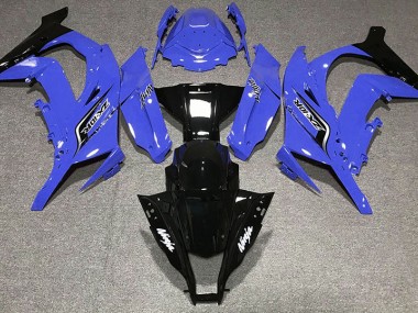 2011-2015 Bleu Brillant & Logos Kawasaki ZX10R Carénage Moto