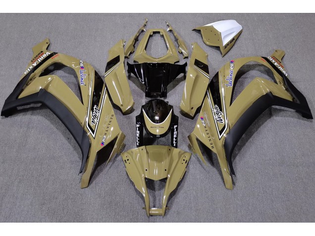 2011-2015 OEM Style Désert Tan Kawasaki ZX10R Carénage Moto