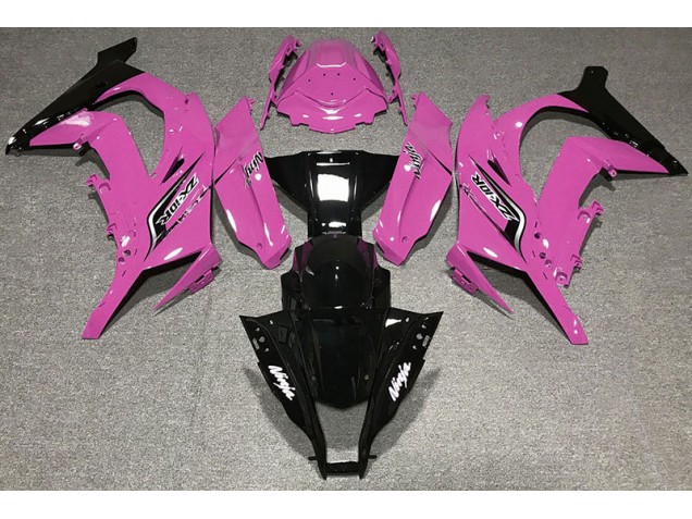 2011-2015 Rose Brillant & Logos Kawasaki ZX10R Carénage Moto