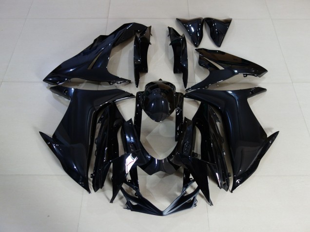 2011-2024 Noir Brillant Uni Suzuki GSXR 600-750 Carénage Moto 2011-2024 Noir Brillant Uni Suzuki GSXR 600-750 Carénage Moto