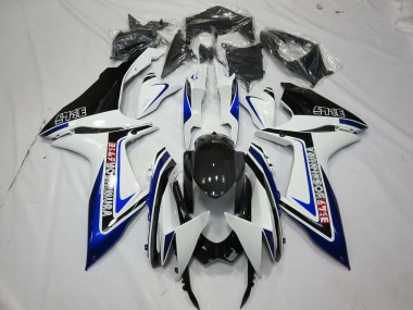 2011-2024 Noir Rockstar Suzuki GSXR 600-750 Carénage Moto