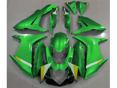 2011-2024 Vert Clair Brillant Suzuki GSXR 600-750 Carénage Moto