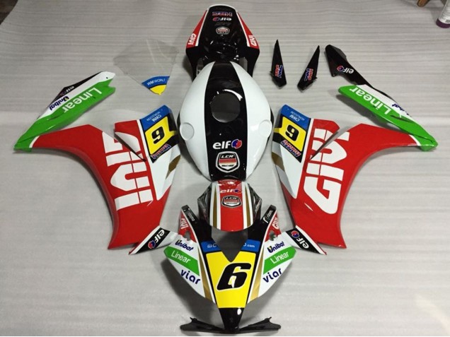 2012-2016 6 Givi Rosso Honda CBR1000RR Carénage Moto 2012-2016 6 Givi Rosso Honda CBR1000RR Carénage Moto
