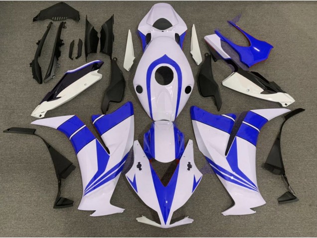 2012-2016 Bleu Brillant & Blanc Honda CBR1000RR Carénage Moto 2012-2016 Bleu Brillant & Blanc Honda CBR1000RR Carénage Moto