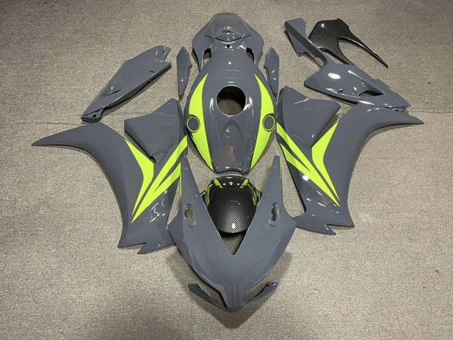 2012-2016 Nardo & Jaune Fluo Honda CBR1000RR Carénage Moto 2012-2016 Nardo & Jaune Fluo Honda CBR1000RR Carénage Moto