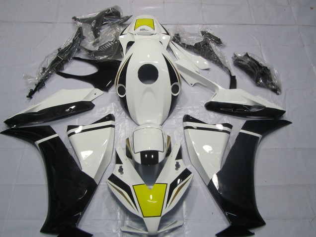 2012-2016 Noir & Blanc Honda CBR1000RR Carénage Moto 2012-2016 Noir & Blanc Honda CBR1000RR Carénage Moto