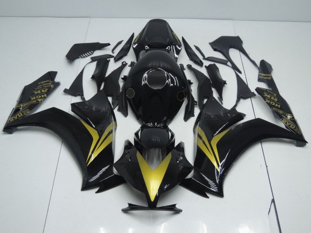 2012-2016 Noir & Or Honda CBR1000RR Carénage Moto 2012-2016 Noir & Or Honda CBR1000RR Carénage Moto