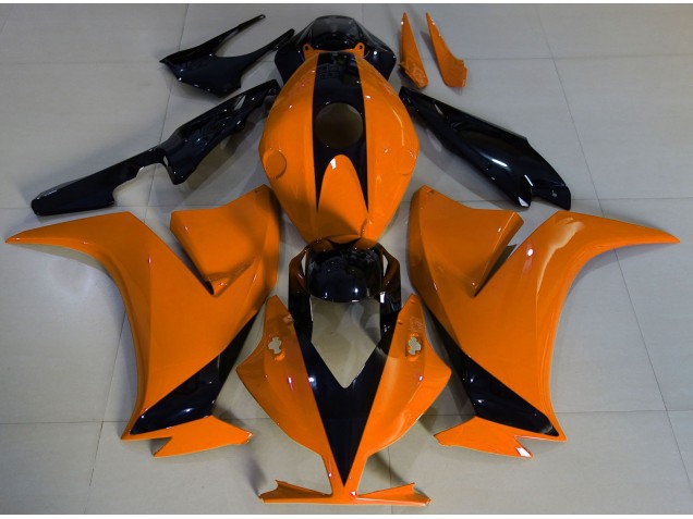 2012-2016 Orange Brillant & Noir Honda CBR1000RR Carénage Moto 2012-2016 Orange Brillant & Noir Honda CBR1000RR Carénage Moto