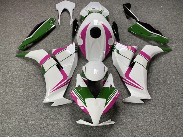 2012-2016 Rose Brillant & Vert Honda CBR1000RR Carénage Moto 2012-2016 Rose Brillant & Vert Honda CBR1000RR Carénage Moto
