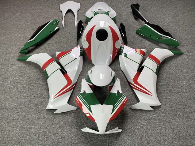 2012-2016 Rouge Brillant & Vert Honda CBR1000RR Carénage Moto 2012-2016 Rouge Brillant & Vert Honda CBR1000RR Carénage Moto