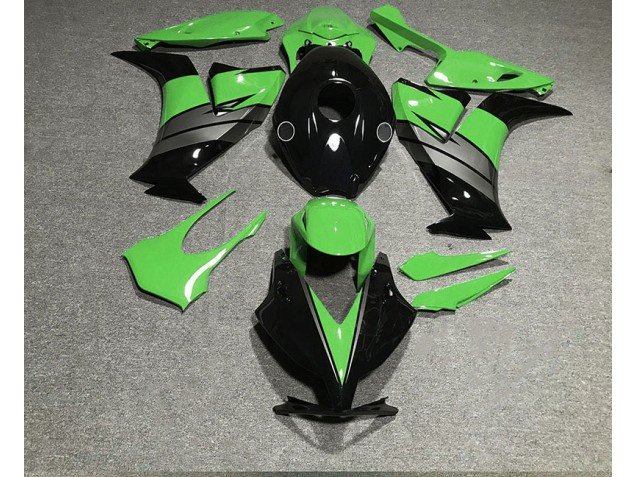 2012-2016 Vert Brillant Noir & Gris Honda CBR1000RR Carénage Moto 2012-2016 Vert Brillant Noir & Gris Honda CBR1000RR Carénage Moto
