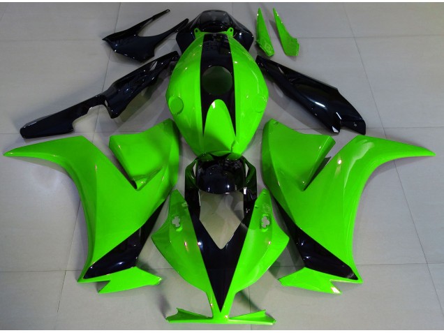 2012-2016 Vert Brillant & Noir Honda CBR1000RR Carénage Moto 2012-2016 Vert Brillant & Noir Honda CBR1000RR Carénage Moto